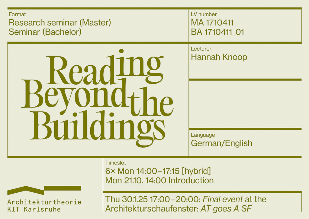 Reading Beyond the Buildings