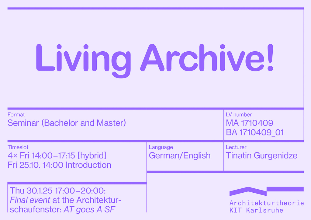 Living Archive!